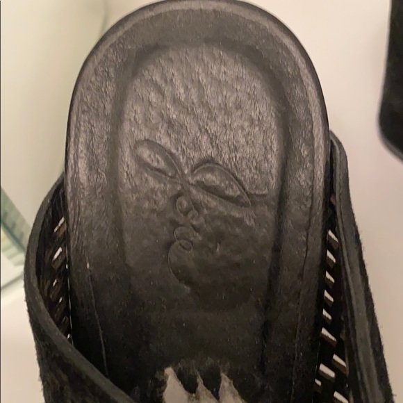 Black suede mules - Picture 3 of 6